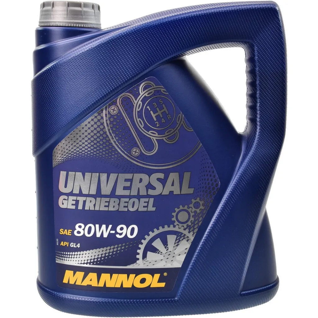 Трансмиссионное масло Mannol UNIVERSAL GETRIEBEOEL 4л 80W-90 (MN8107-4)