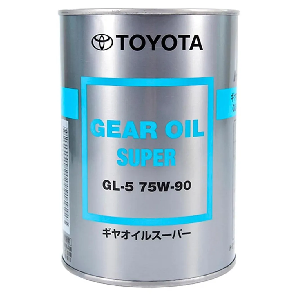 Трансмісійна олива Toyota Gear Oil Super 75W-90 GL-5 (Japan) 1л (08885-02106)