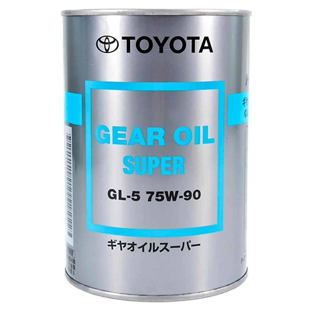 Трансмиссионное масло Toyota Gear Oil Super 75W-90 GL-5 (Japan) 1л (08885-02106)