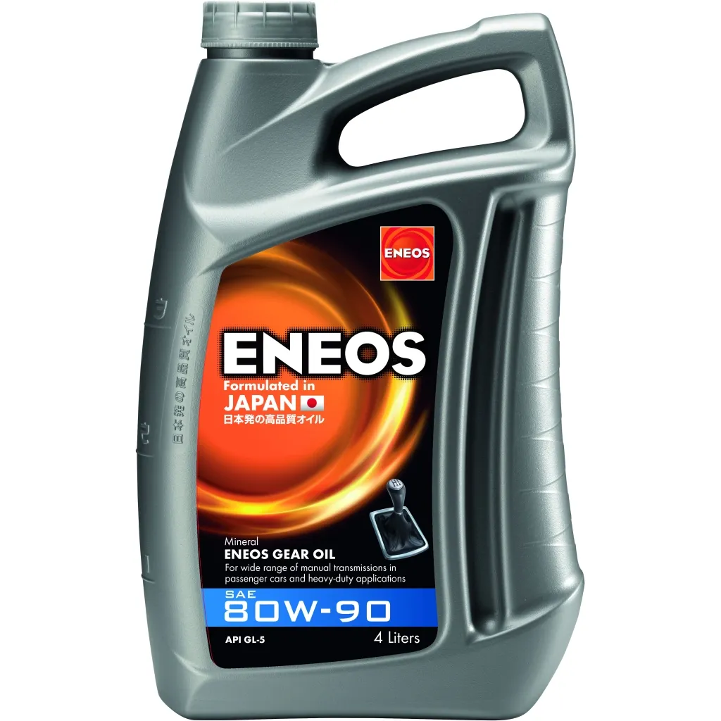 Трансмісійна олива ENEOS GEAR OIL 80W-90 4л (EU0090301N)