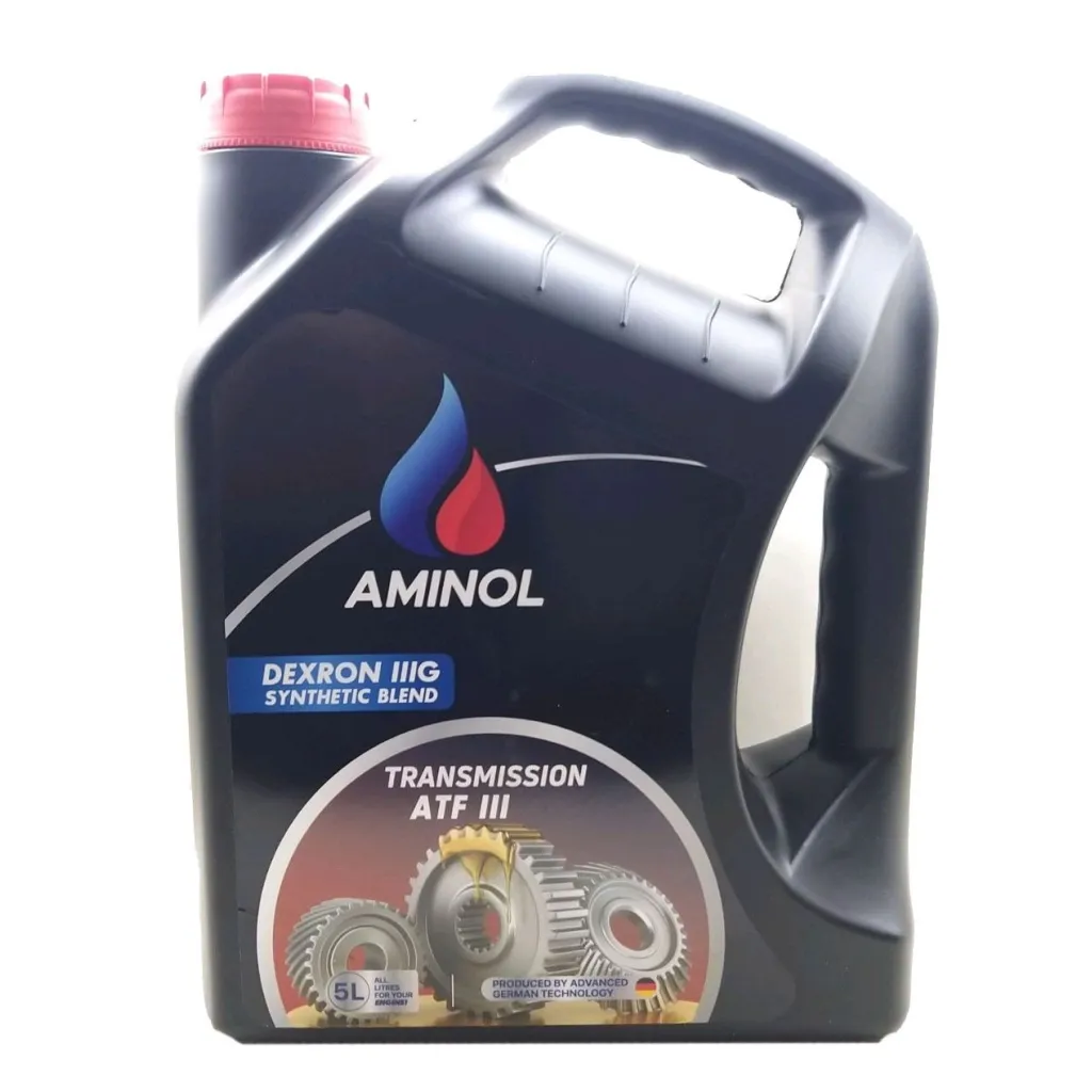 Трансмиссионное масло Aminol ATF-III красная 5л (AM158889)