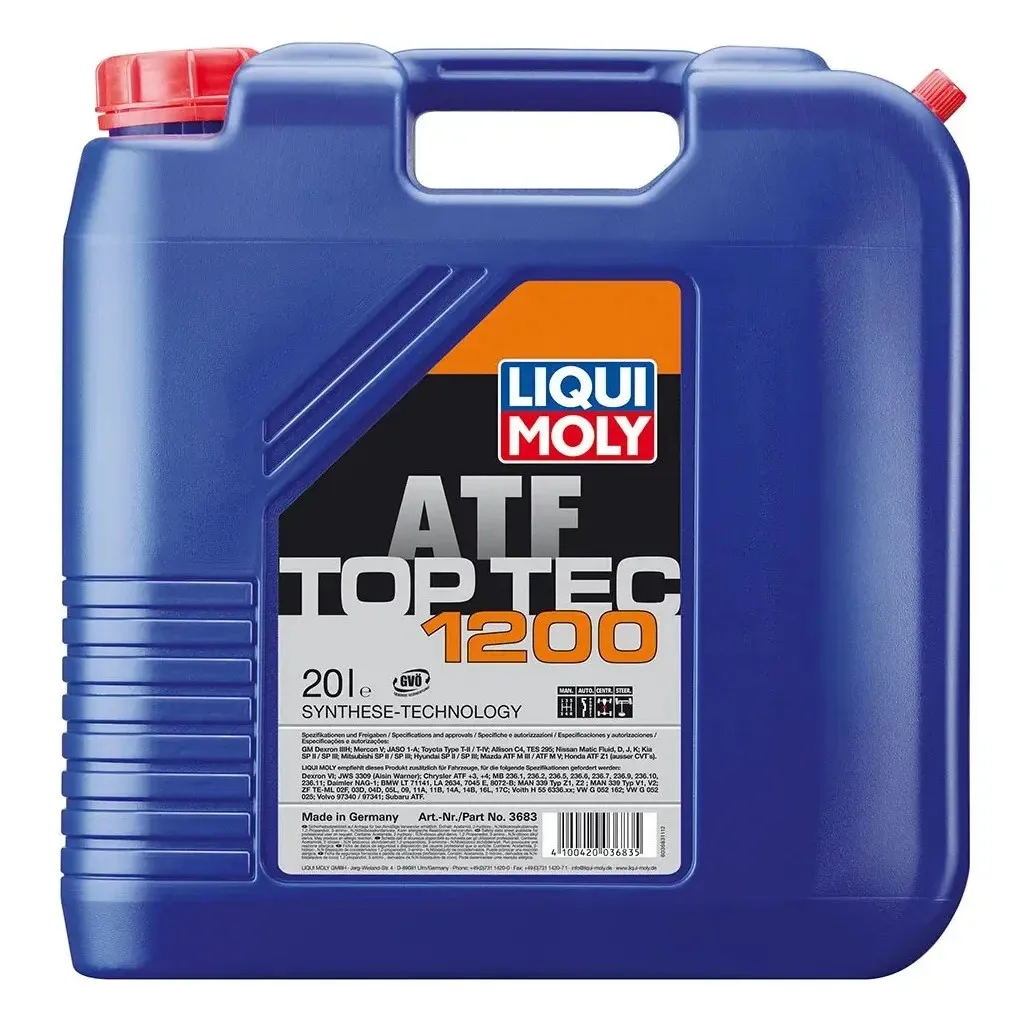 Трансмісійна олива Liqui Moly TOP TEC ATF 1200 20л (3683)