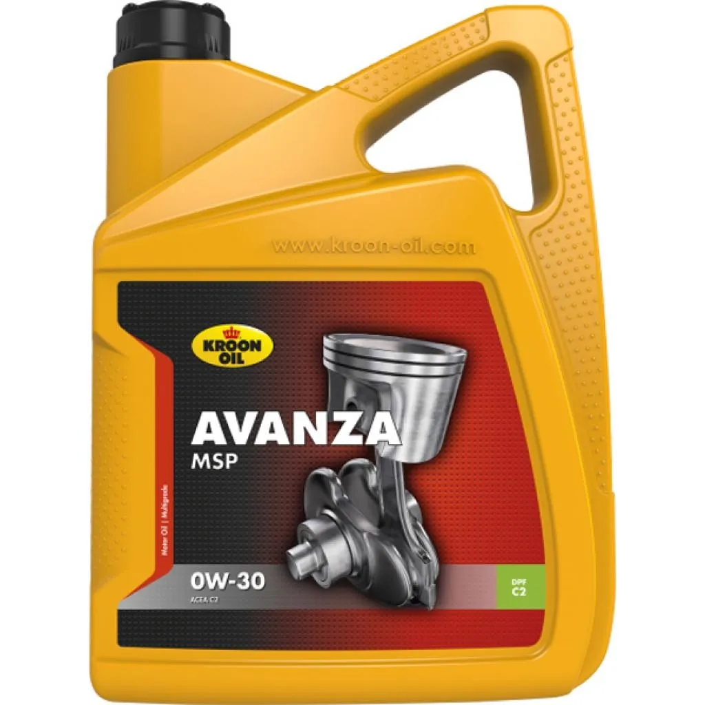 Моторна олива Kroon-Oil Avanza MSP 0W-30 5л (KL 35942)