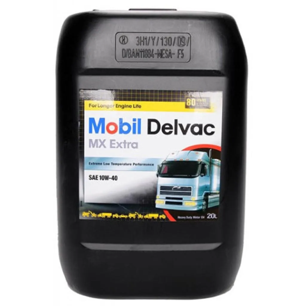 Моторна олива Mobil DELVAC MX EXTRA 10W40 20л (MB 10W40 D MX E 20L)