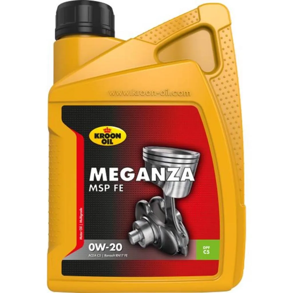 Моторное масло Kroon-Oil Meganza MSP FE 0W-20 1л (KL 36786)