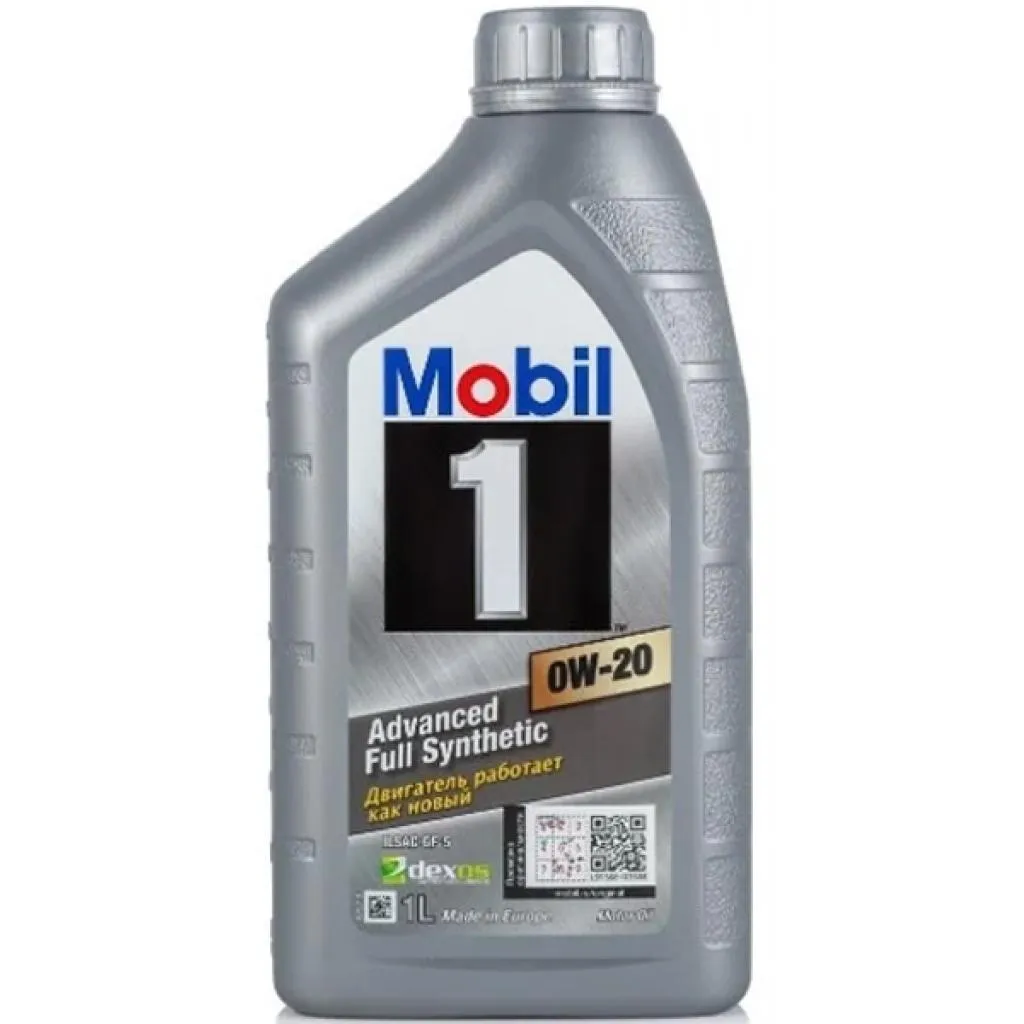 Моторное масло Mobil 1 0W20 1л (MB 0W20)