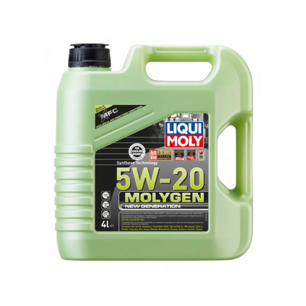 Моторное масло Liqui Moly Molygen New Generation 5W-20 4л (LQ 20798)