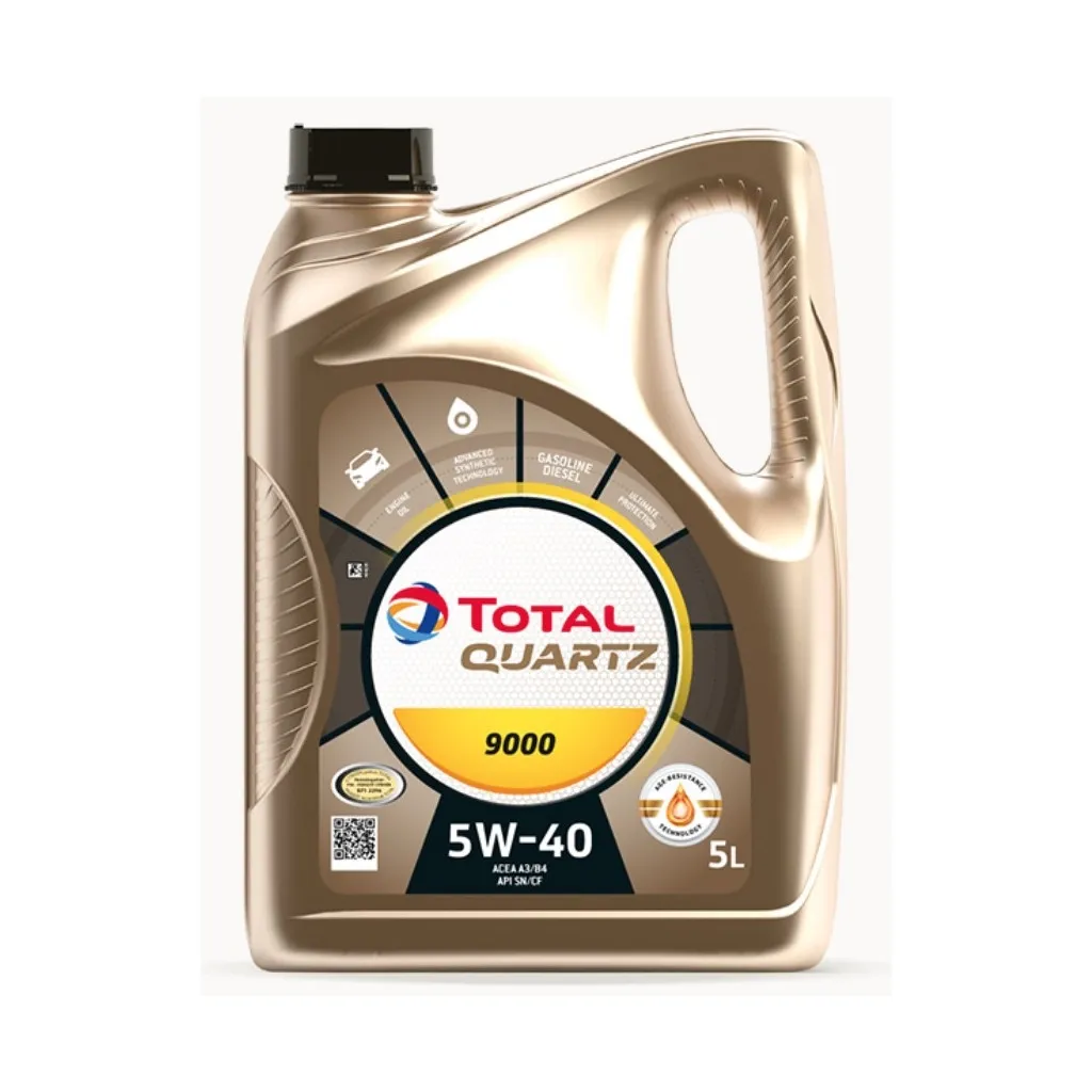 Моторное масло Total QUARTZ 9000 5W-40 5л (TL 216605)
