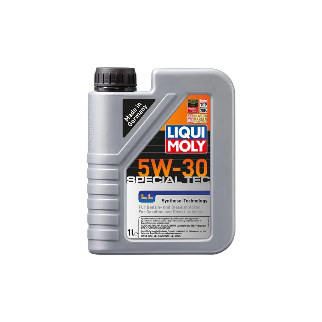 Моторна олива Liqui Moly Special Tec LL 5W-30 1л (LQ 2447)