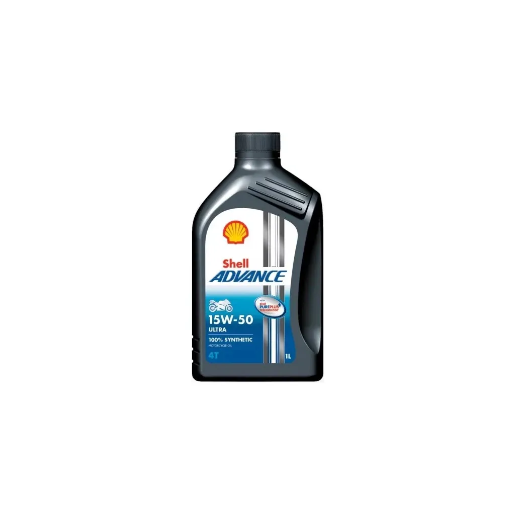 Моторное масло Shell Advance 4T Ultra 15W50 1л (5434)