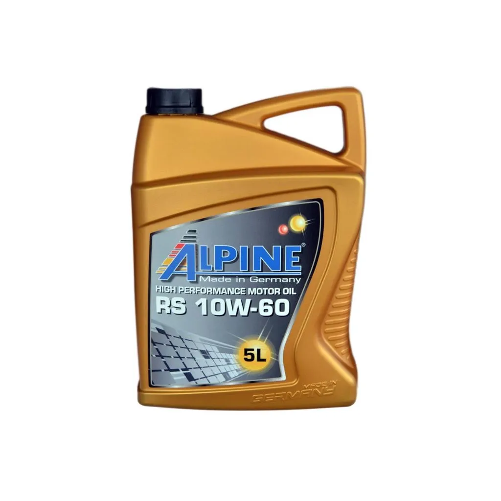 Моторное масло Alpine 10W-60 RS 5л (0205-5)