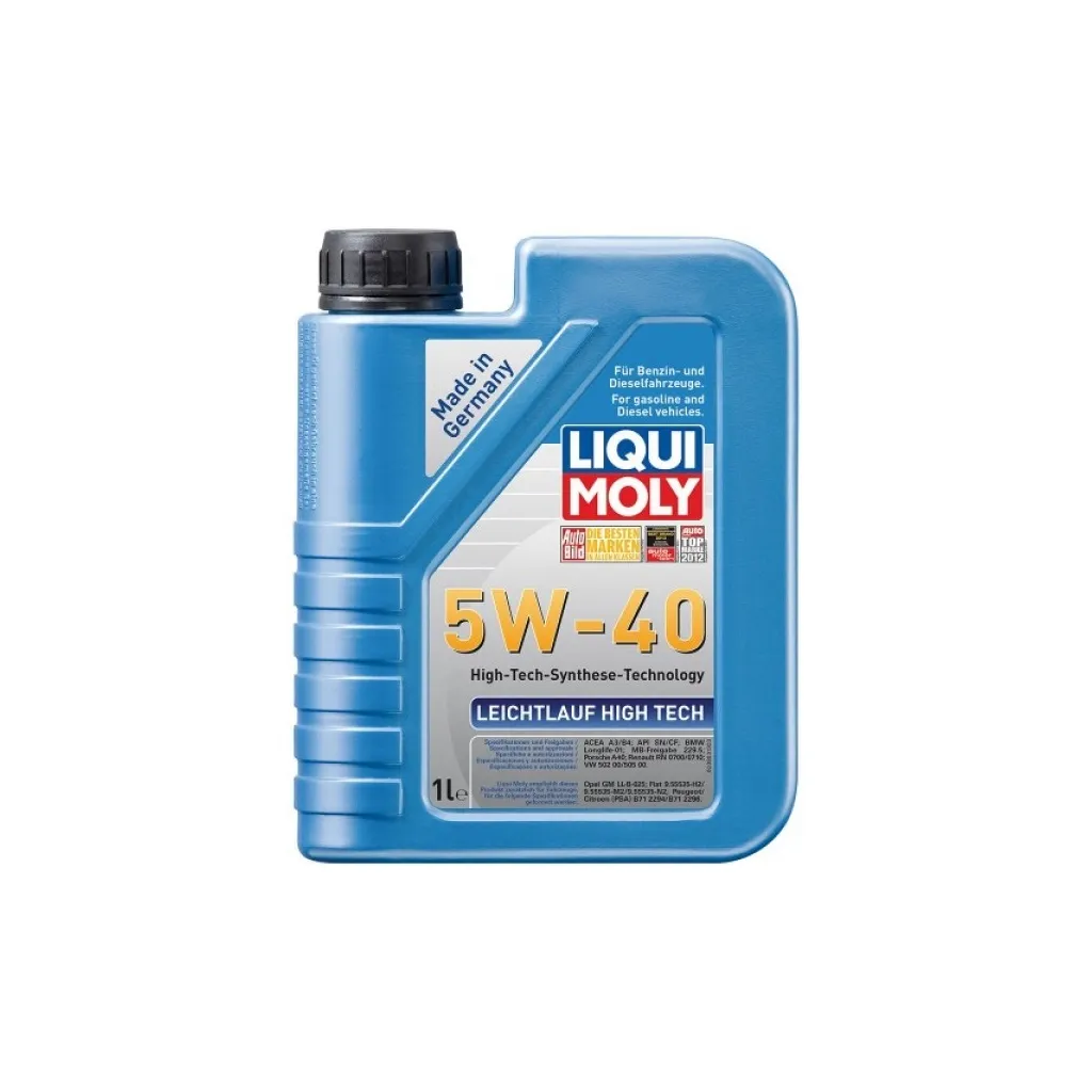 Моторное масло Liqui Moly Leichtlauf High Tech 5W-40  1л. (8028)