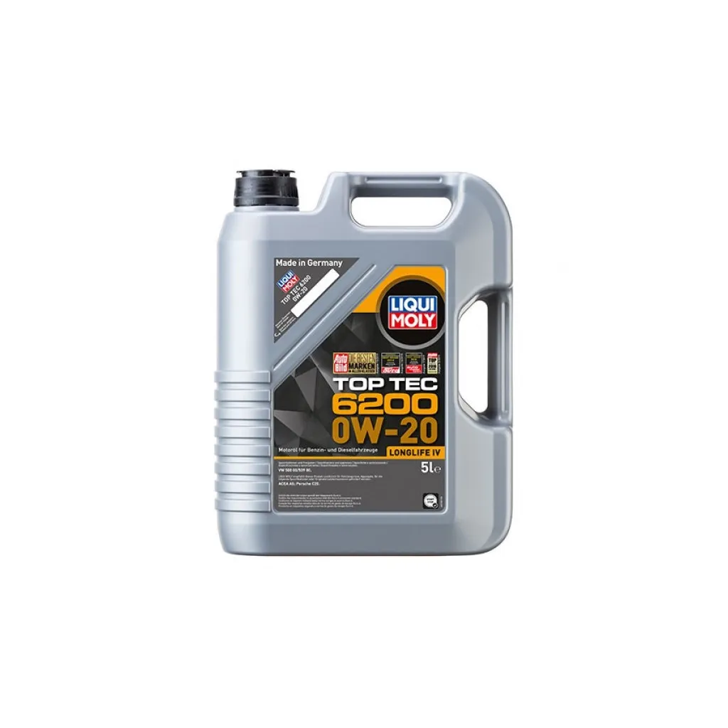 Моторное масло Liqui Moly Top Tec 6200 0W-20 5л. (20789)