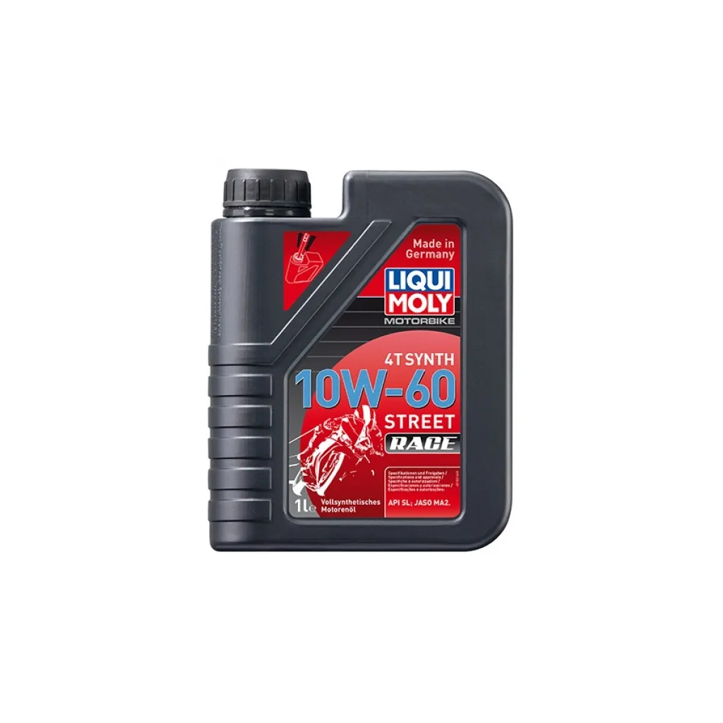 Моторное масло Liqui Moly Motorbike 4T Synth 10W-60 Street Race 1л. (1525)