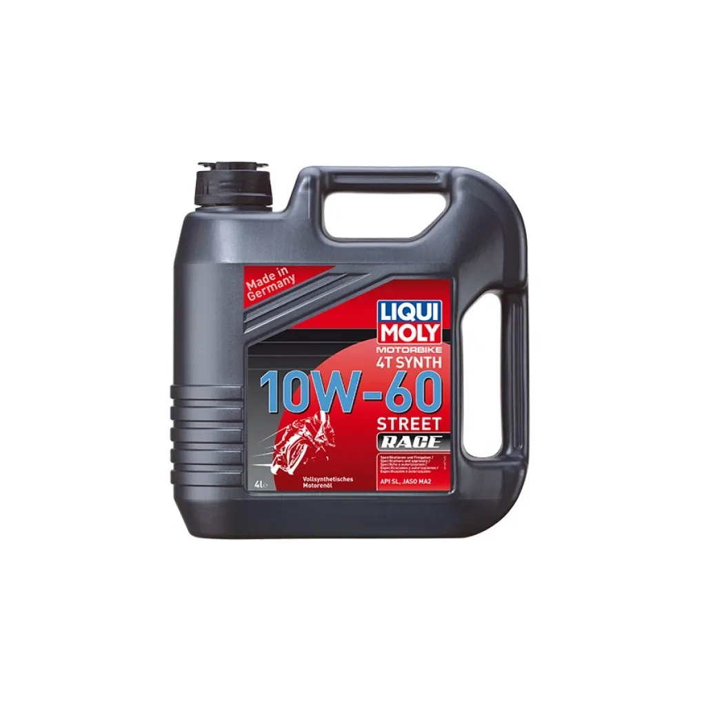 Моторна олива Liqui Moly Motorbike 4T Synth 10W-60 Street Race 4л. (1687)