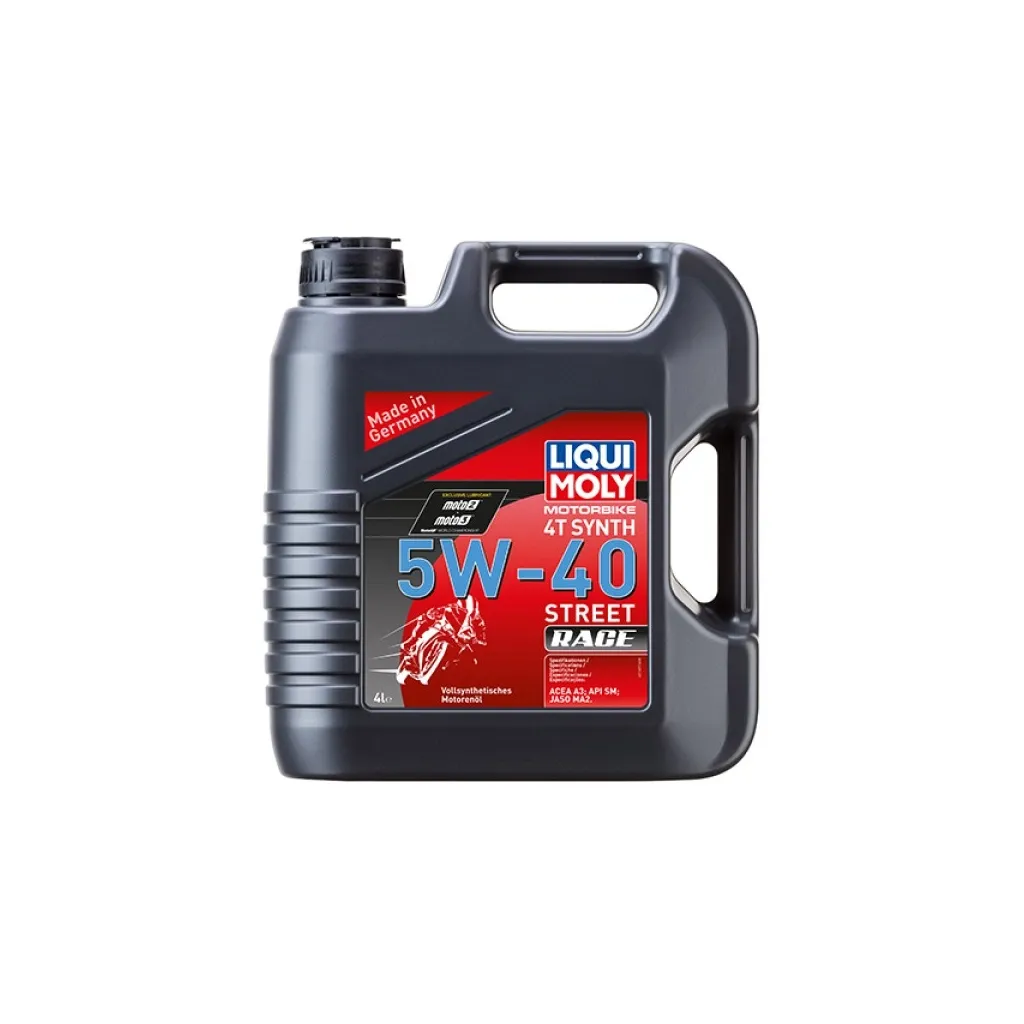 Моторна олива Liqui Moly Motorbike 4T Synth Street Race 5W-40 4л. (1685)