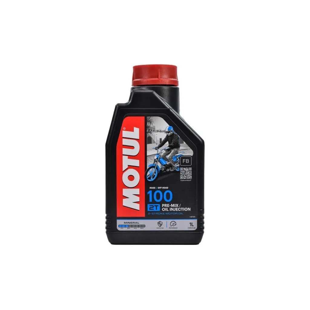 Моторна олива MOTUL 2T Moto Mix 100 1 л (837511)