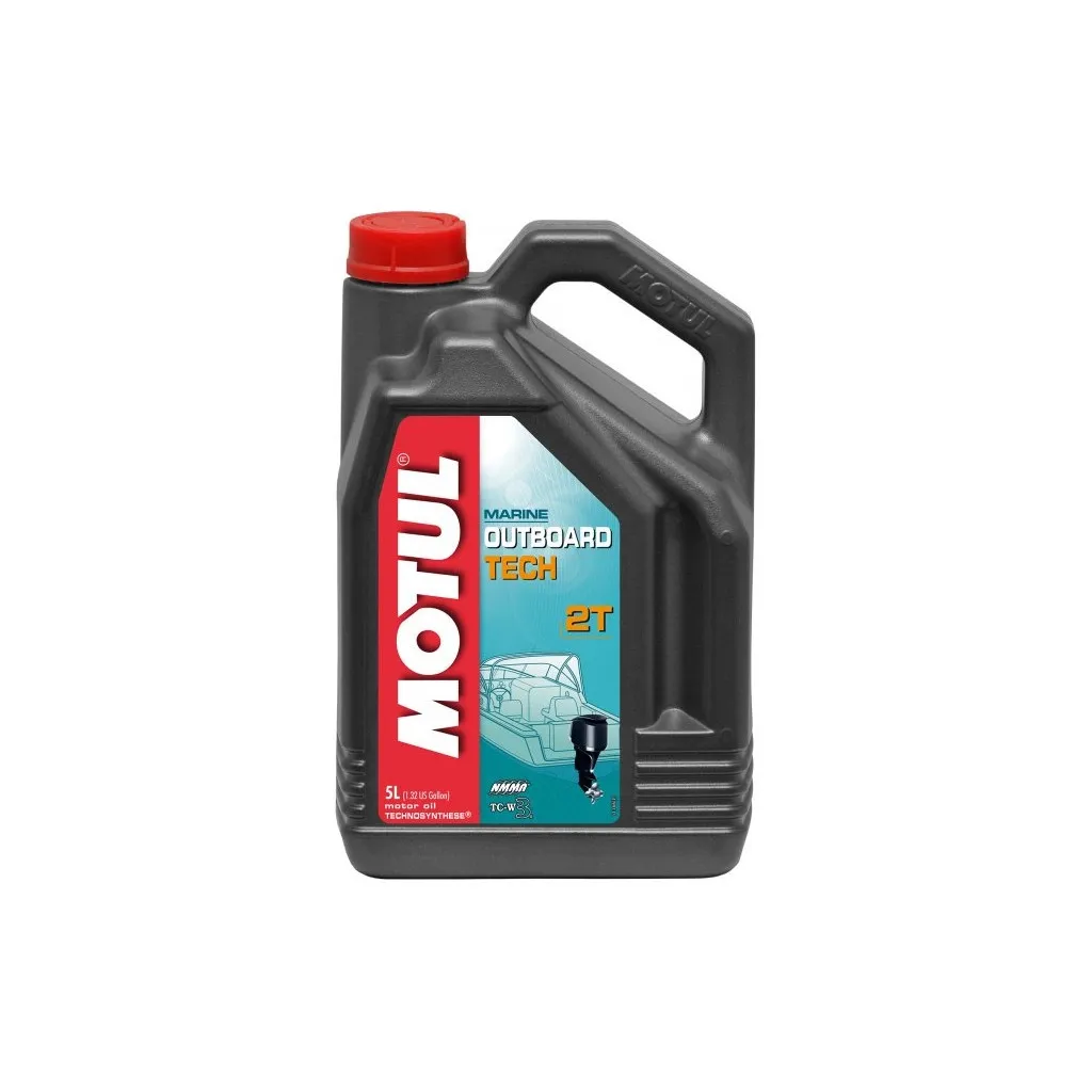 Моторна олива MOTUL 2T Outboard Tech 5 л (851751)