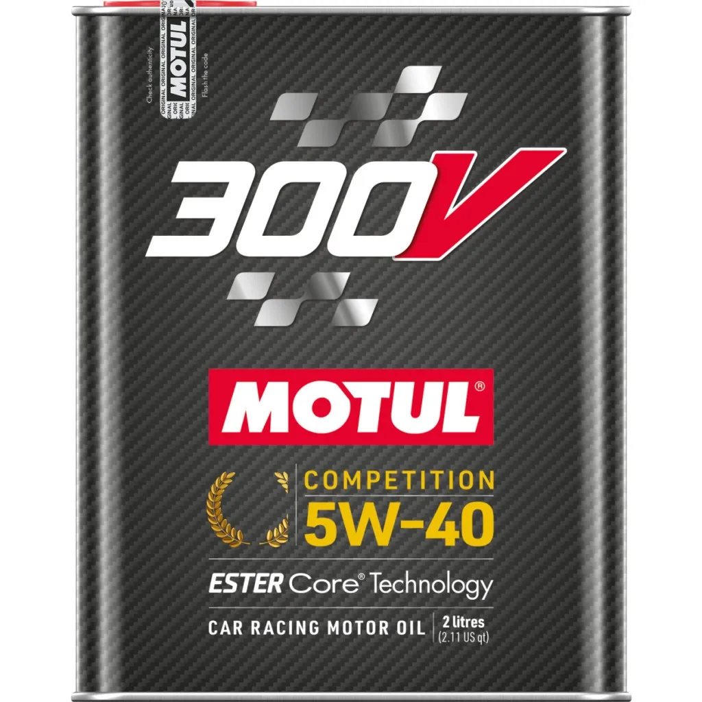 Моторное масло MOTUL 300V COMPETITION 5W40 2 л (826602)