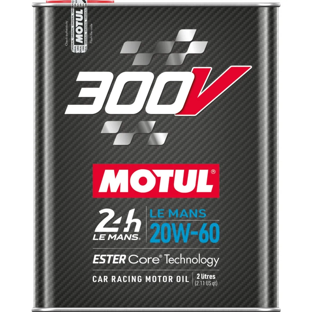 Моторное масло MOTUL 300V Le Mans 20W60 2 л (827102)