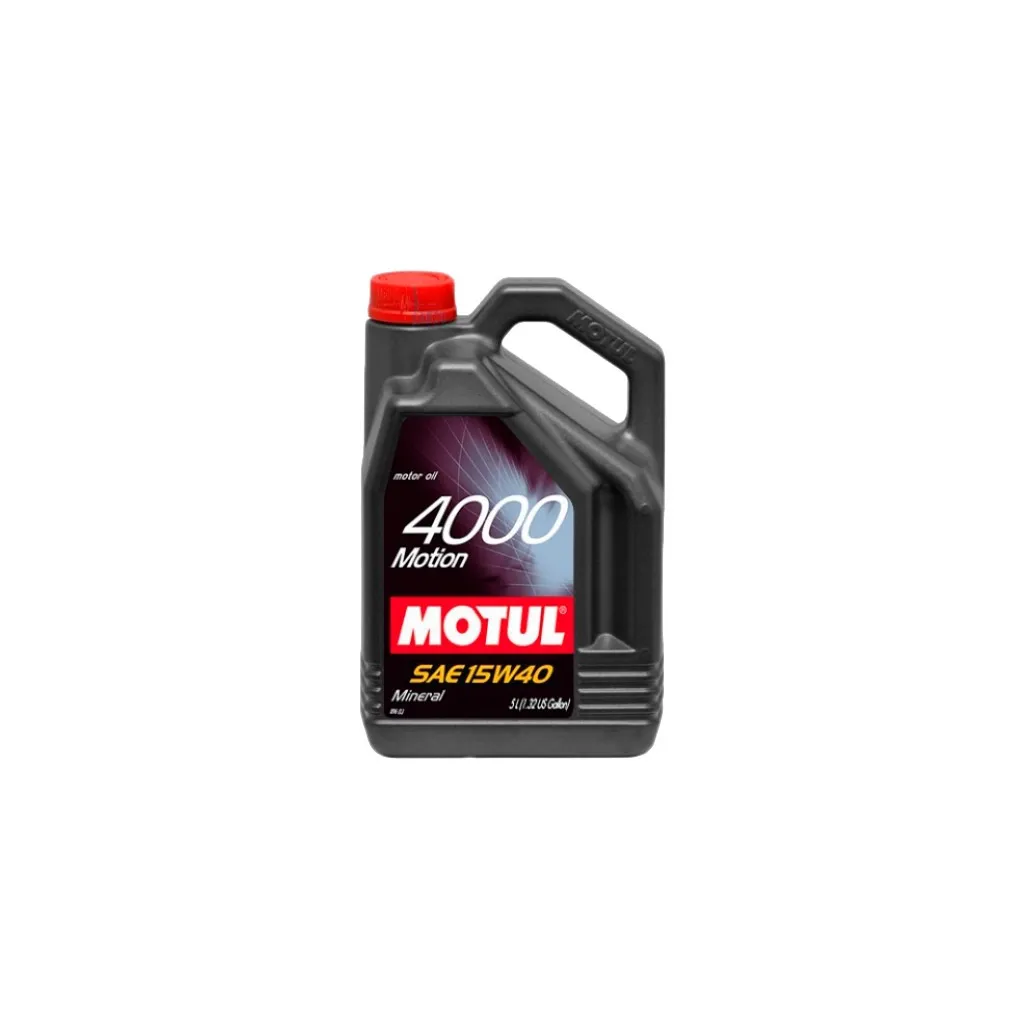 Моторное масло MOTUL 4000 Motion 15W40 5 л (386406)