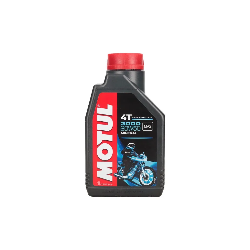 Моторна олива MOTUL 4T 3000 20W50 1 л (837011)