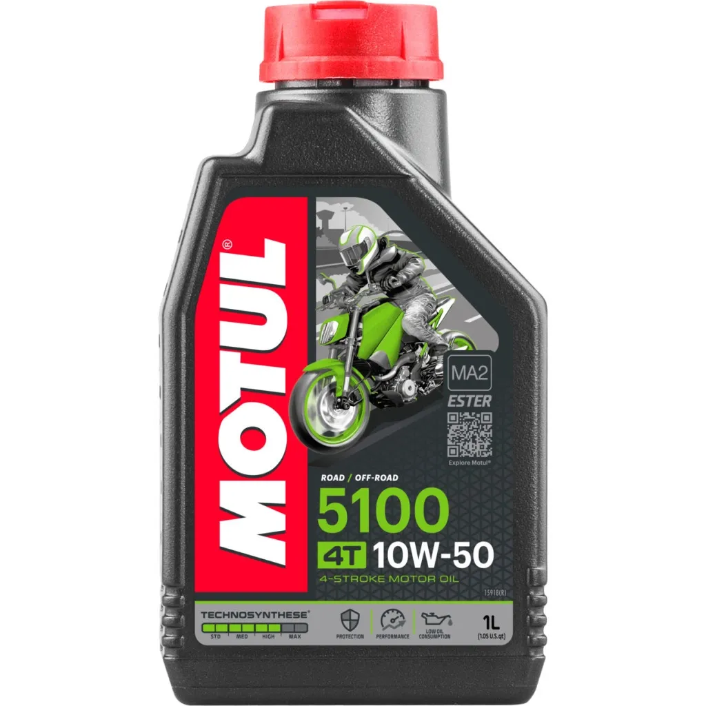 Моторное масло MOTUL 4T 5100 10W50 1 л (836811)