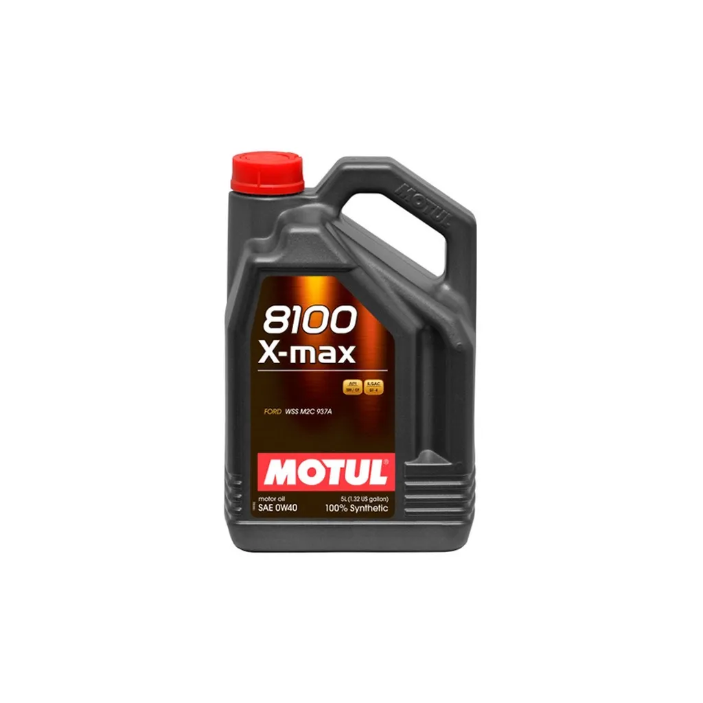 Моторное масло MOTUL 8100 X-max SAE 0W40 5 л (348206)