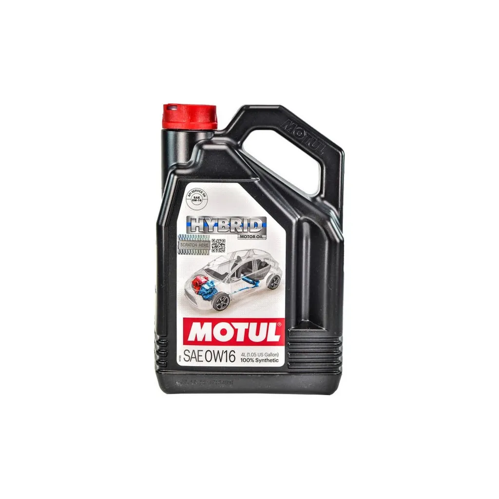 Моторное масло MOTUL Hybrid SAE 0W16 4 л (333207)