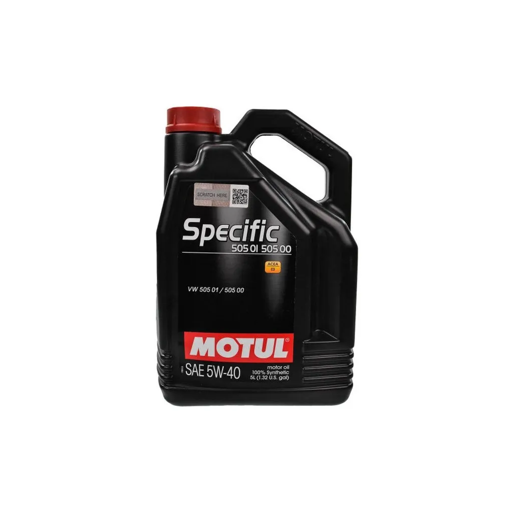 Моторное масло MOTUL Specif 505.01-502.00-505.00 5W40 5 л (842451)