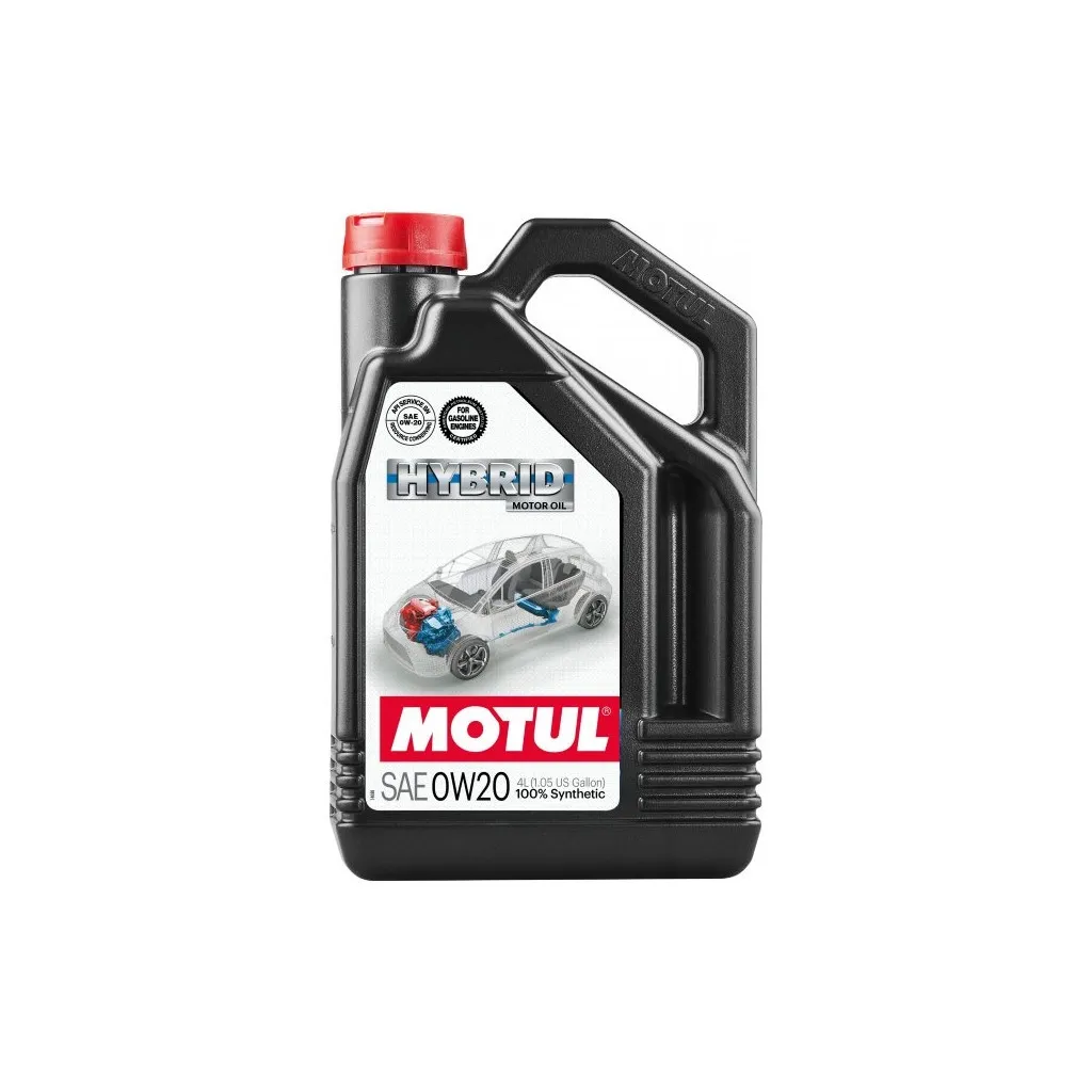 Моторна олива MOTUL Hybrid SAE 0W20 4 л (333107)