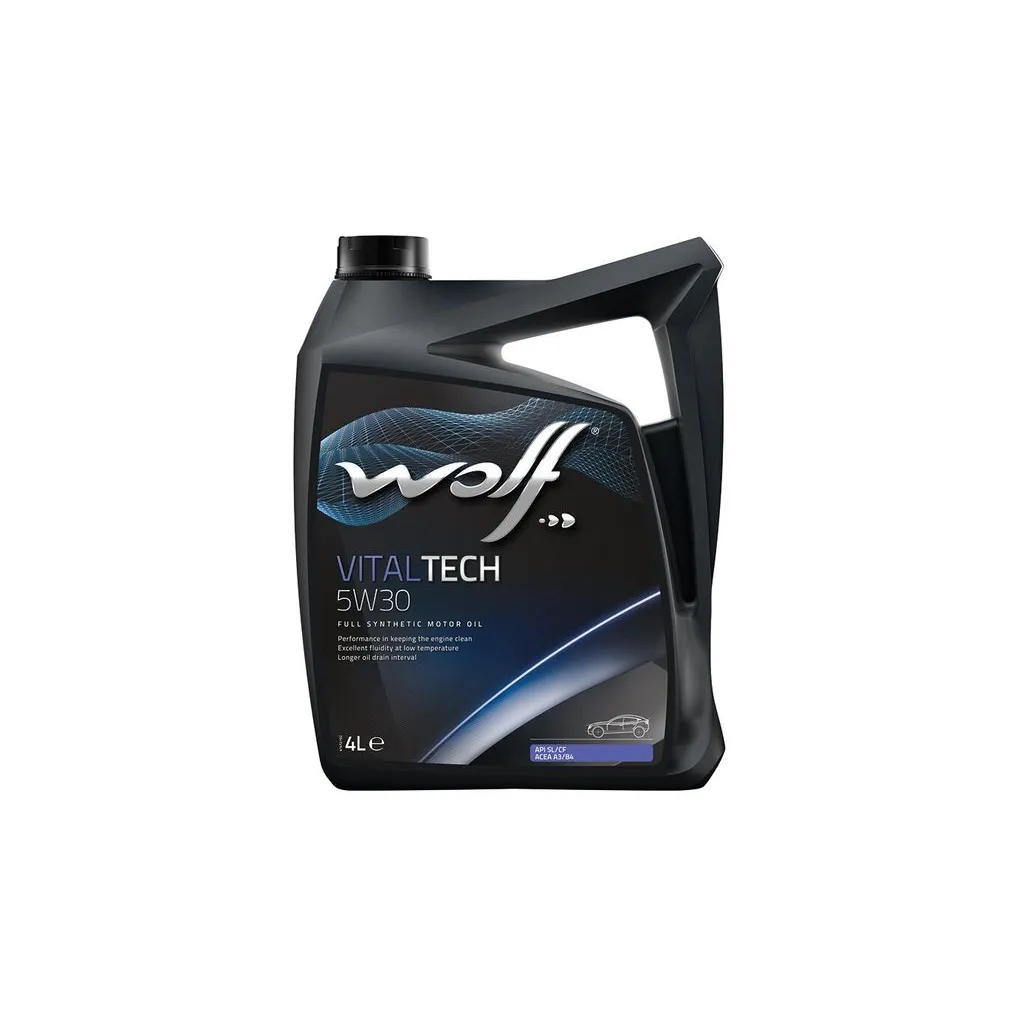 Моторное масло Wolf VITALTECH 5W30 4л (8309908)