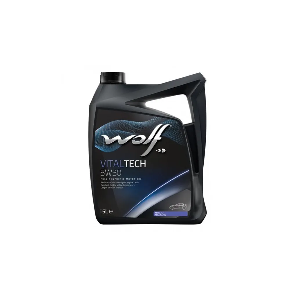 Моторна олива Wolf VITALTECH 5W30 5л (8300011)