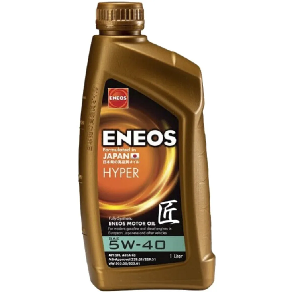 Моторное масло ENEOS HYPER 5W-40 1л (EU0031401N)