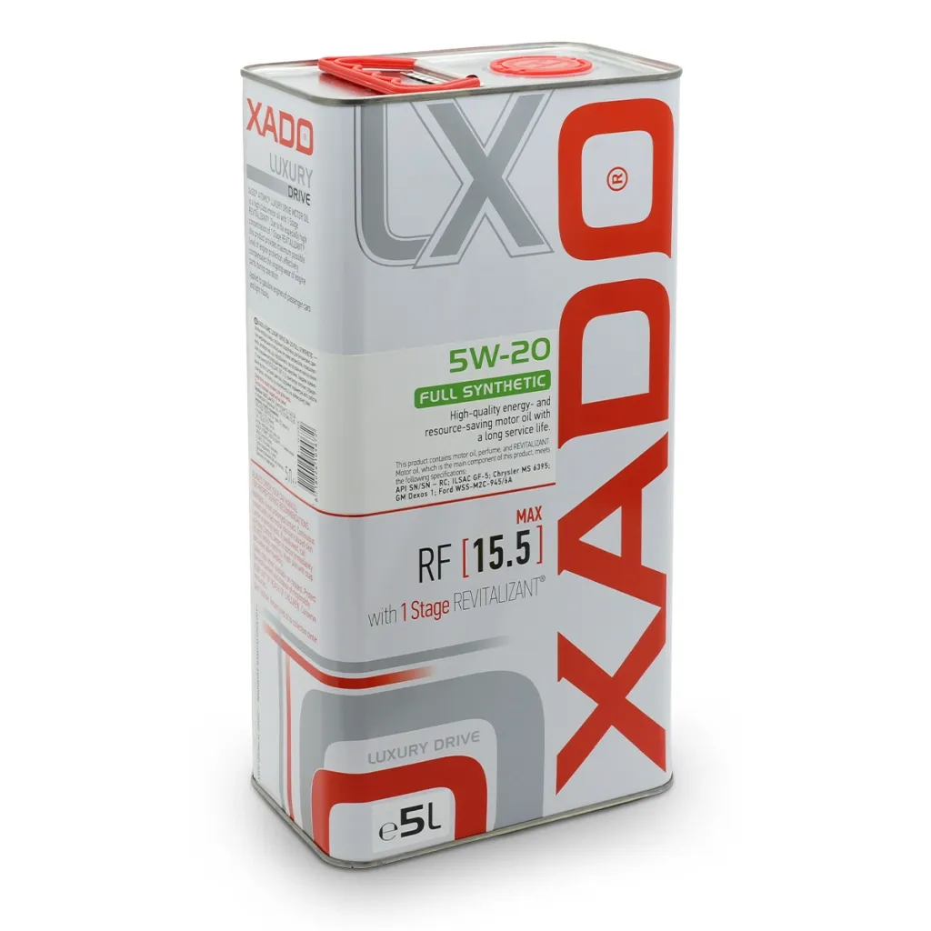 Моторна олива Xado 5W-20 Full Synthetic Luxury Drive 5 л (ХА 26378)