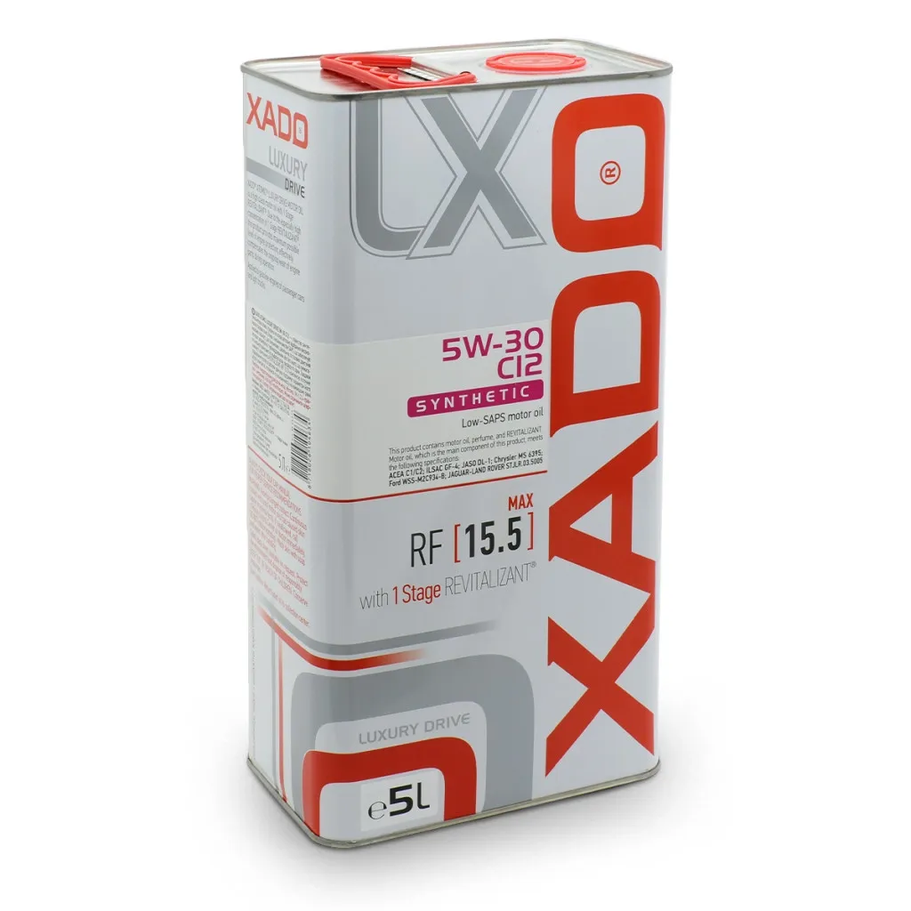 Моторна олива Xado 5W-30 С12 Luxury Drive 5 л (ХА 24379)