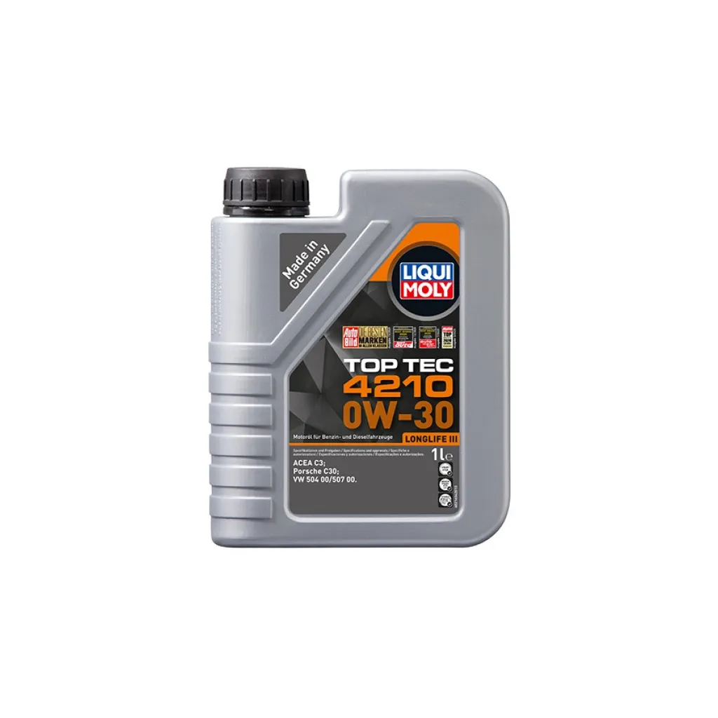 Моторное масло Liqui Moly HC-cинтетические - Top Tec 4210 SAE 0W-30 1л. (21604)