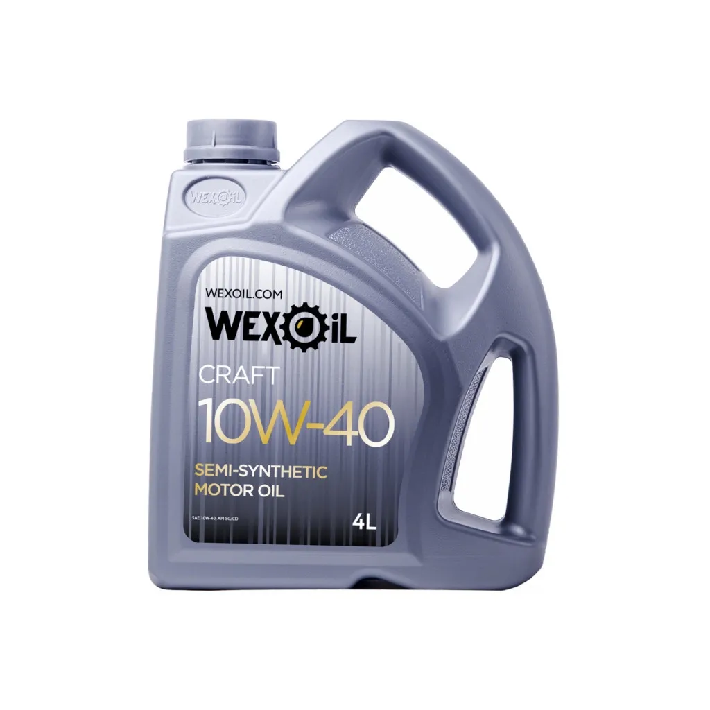 Моторное масло WEXOIL Craft 10w40 4л (WEXOIL_62561)