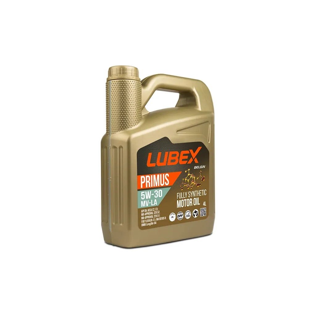 Моторное масло LUBEX PRIMUS MV-LA 5W-30 4л (034-1319-0404)