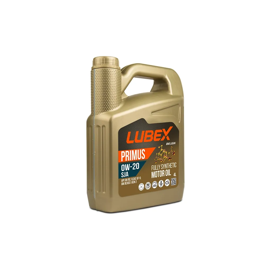 Моторное масло LUBEX PRIMUS SJA 0W-20 4л (034-1331-0404)