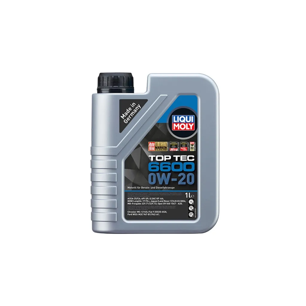 Моторное масло Liqui Moly Top Tec 6600 0W-20 1л. (21410)