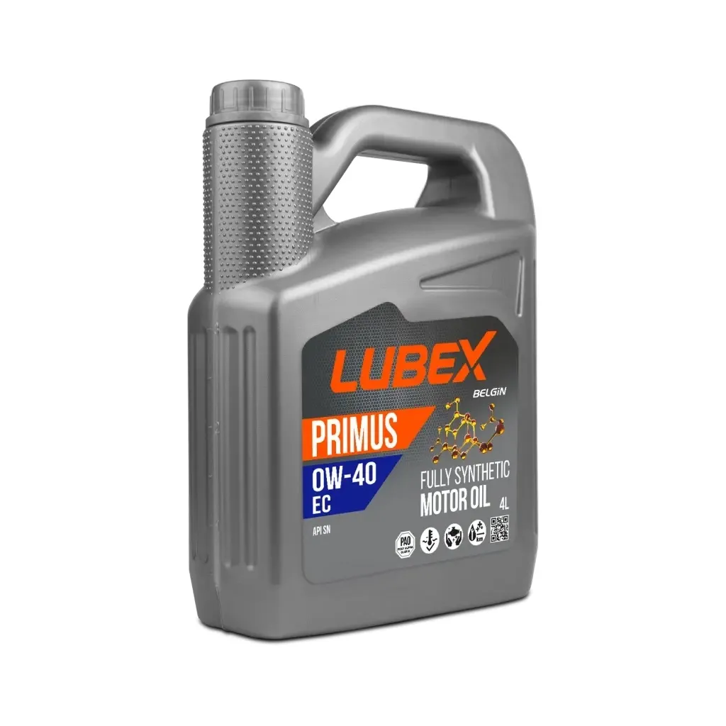 Моторное масло LUBEX PRIMUS EC 0w40 4л