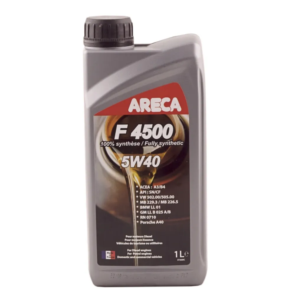 Моторное масло Areca F4500 5W-40 1л (50908)