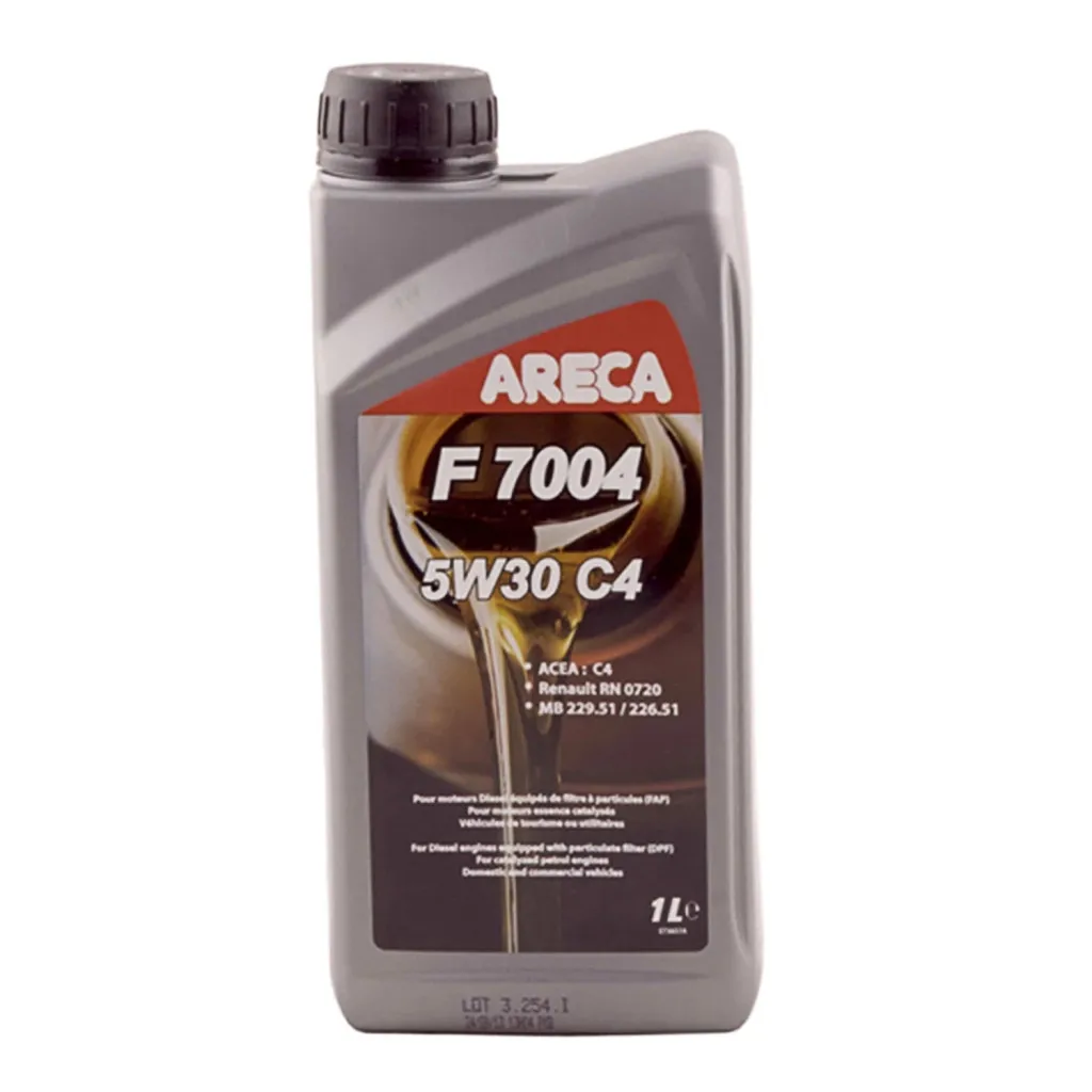 Моторное масло Areca F7004 5W-30 C4 1л (50894)