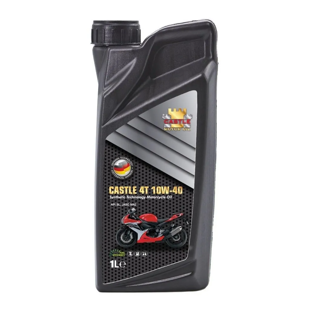 Моторное масло CASTLE MOTOR OILS 4T 10W40 MOTORCYCLE OILS 1л