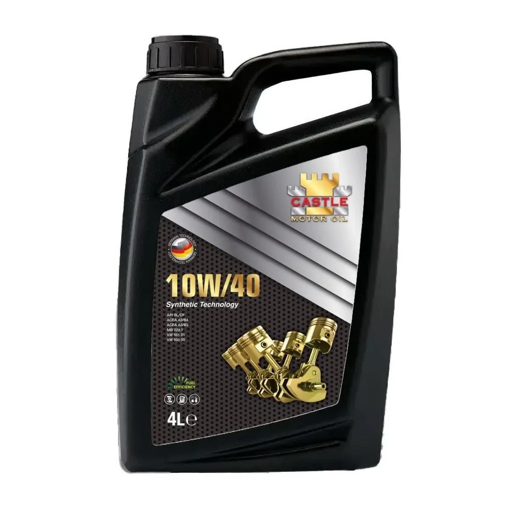 Моторное масло CASTLE MOTOR OILS 10W40 4л