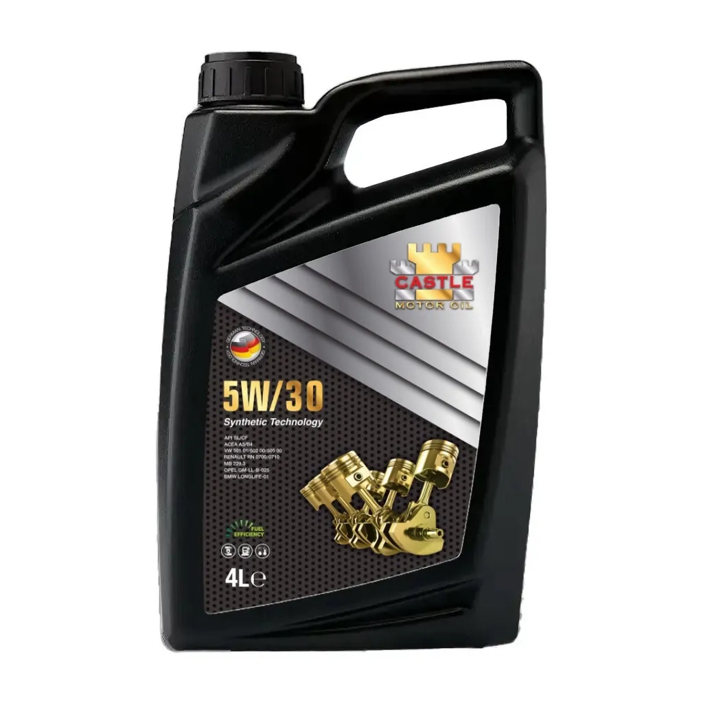 Моторное масло CASTLE MOTOR OILS 5W30 4л