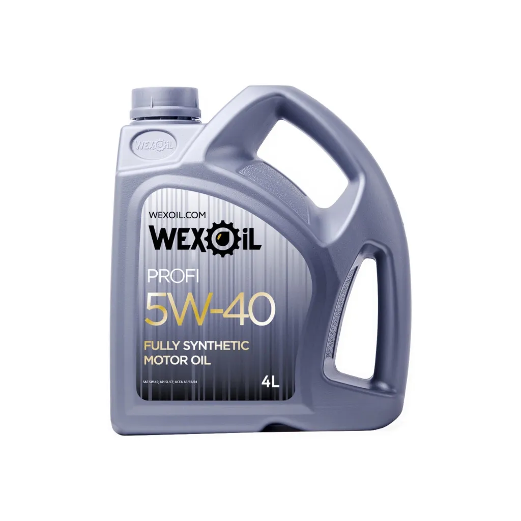 Моторное масло WEXOIL Profi 5w40 4л