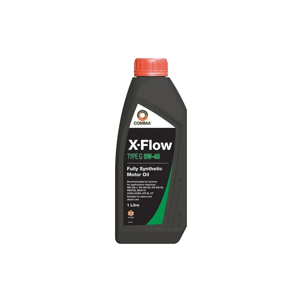 Моторна олива Comma X-FLOW TYPE G 5W-40-1л (XFG1L)