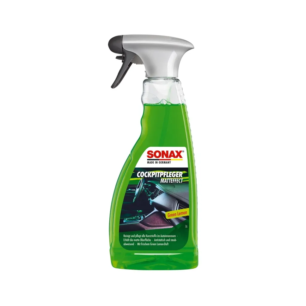 Автополироль Sonax Cockpitpfleger - green-lemon 500мл (358241)